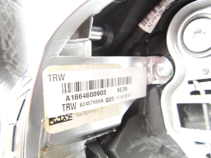 фото №9, Руль лепестки мультифункция ассистент mercedes ml w166