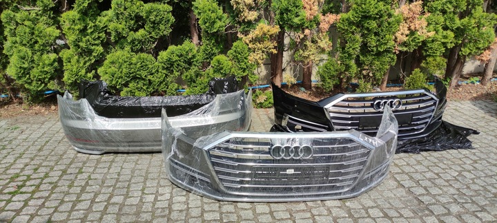 фото №1, Audi a8 d5 4n0 базовый зад бампер задний lx7h ew. ly9t s-line s8 i перед