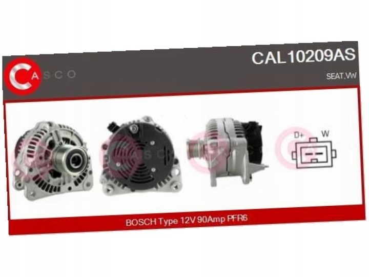 фото №2, Генератор seat ibiza ii mk2 1.9 cordoba i mk1 1.9 toledo i mk1 1.9