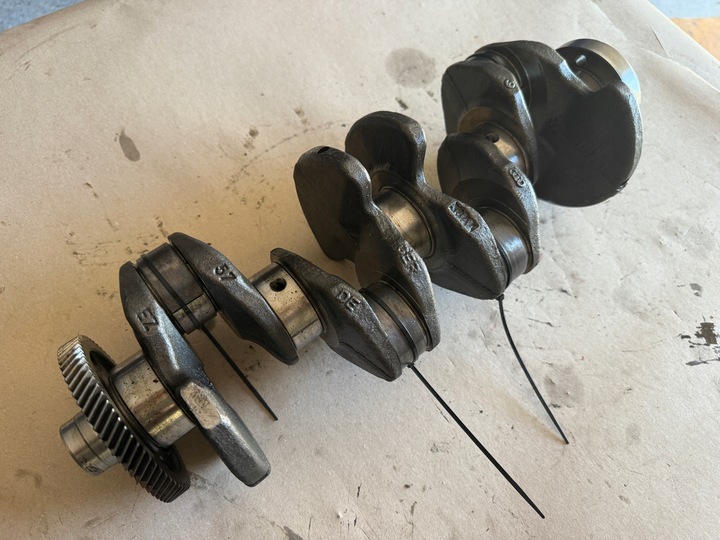 фото №10, Audi a4 b8 a5 8t 2.0 tdi cag wał коленчатый вкладыши 38aa