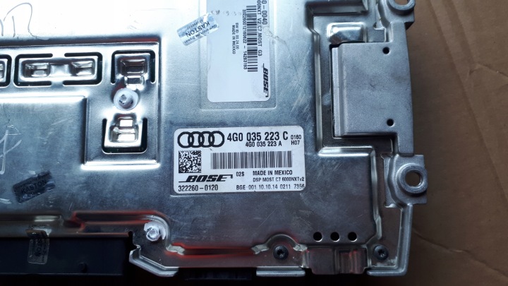 фото №12, A6 c7 усилитель bose 4g0035223c