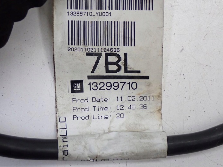 фото №10, Джгут установка двигуна генератора opel meriva ii b 1.4i a14xer 11r