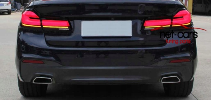 фото №16, Лампы задние bmw 5 g30 m5 17-19 wz lci led neon c