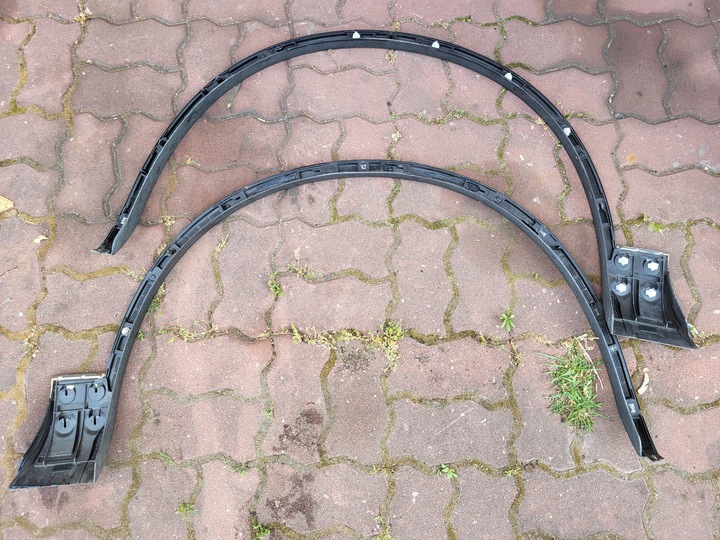 фото №6, Планка накладка крыльев перед touareg ii 7p левая lc9x оригинал