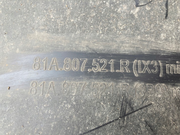 фото №10, Audi q2 рестайлінг спойлер дифузор бампера зад 81a807521r