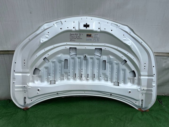 фото №8, Lexus rx iv 4 450h 533301-oe-150 капот крышка двигателя pdr org.