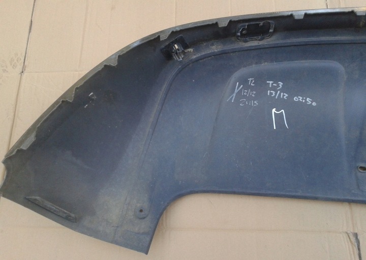 фото №11, Диффузор спойлер накладка бампера зад audi q3 8u 8u0807521b c d e 2011-2018