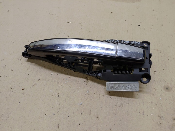 фото №2, Ручка дверь левый зад хром opel meriva b z20r