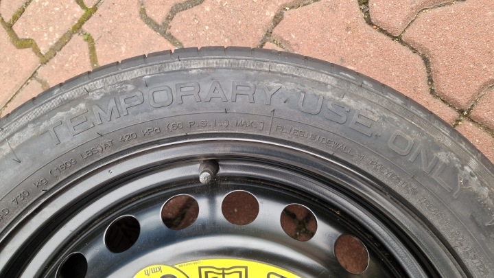 фото №7, Докаточное колесо (докатка) докатка запаска ford focus mk3/mondeo mk5 5x108 t125/90r16