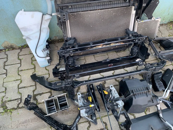 фото №9, Jaguar xe x760 2015-2019 комплектний перед капот лампи бампер колір чорний