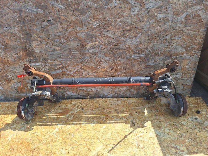 фото №1, Ось зад peugeot 206 hb bez abs