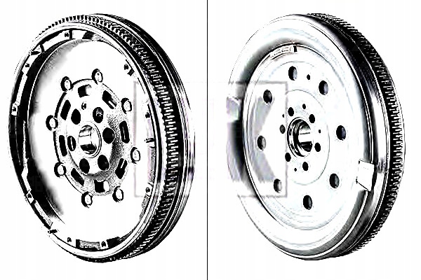 фото №15, Колесо двухмассовый маховики сцепления luk 415 0250 10