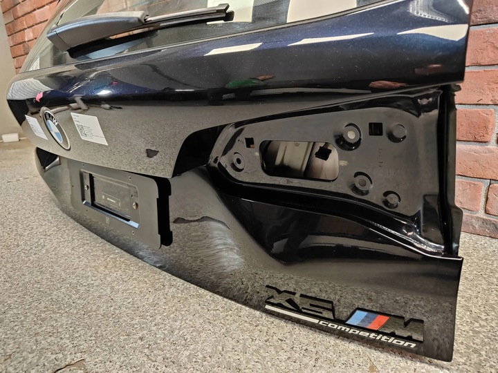 фото №8, Кришка зад задня багажника верхня bmw x5 g05 x5m f95 416 карбон-чорний