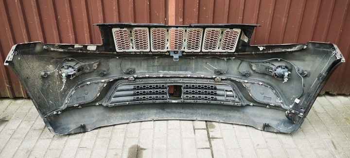 фото №12, Jeep grand cherokee wk2 рестайлінг 14-19 бампер перед комплектний 6xpdc summit