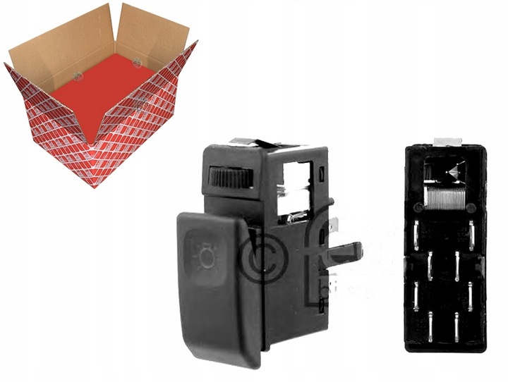 фото №1, Выключатель света главных vw golf ii jetta ii 08.8