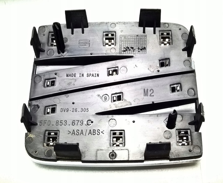 фото №9, Seat ibiza 6f 5 v fr 2017- значок + рамка хром решётка решётка оригинальный номер