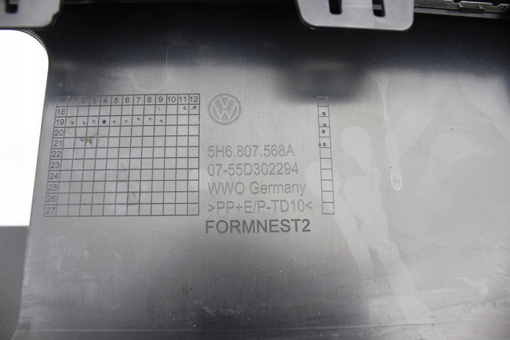 фото №4, Спойлер зад vw golf viii 8 hb 5h6807568a накладка