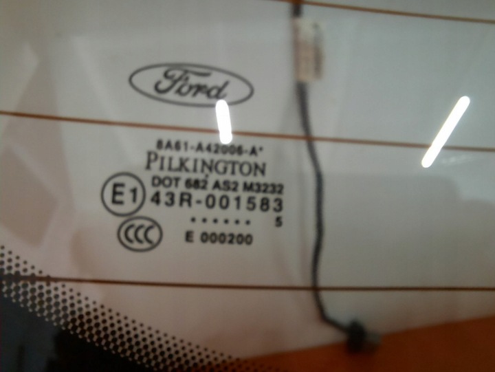 фото №6, Ford fiesta mk7 3d 12-17 рестайлінг кришка багажника зад задня 8a61a40414ah