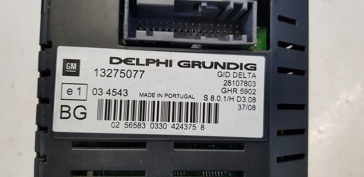 фото №9, Радіо дисплей opel zafira b cd30