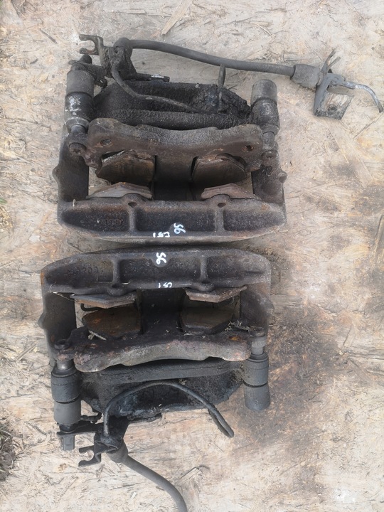 фото №1, Затискачі гальмівні перед комплект audi a6 s6 c5 4.2 v8