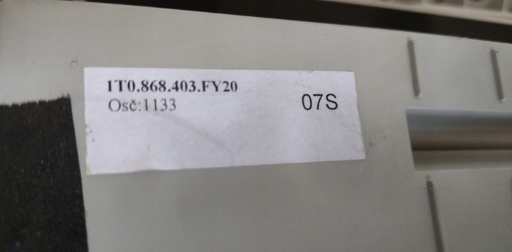 фото №5, Лампа освещение кабины бардачок touran i рестайлинг