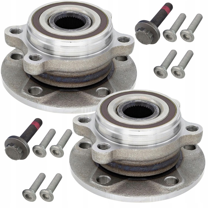 фото №1, Ступиці kół перед 2szt tt leon altea octavia ii superb ii passat b7 golf v