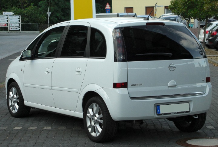 фото №11, Opel meriva a рестайлинг 05- фара правая зад з вкладка