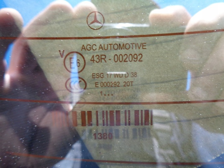 фото №5, Mercedes c w204 c63 6.3 amg купе скло задня зад