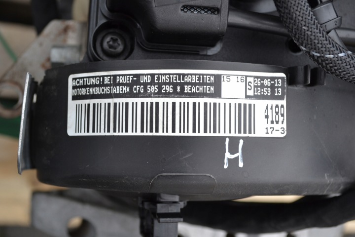фото №10, Комплектный двигатель 2.0 tdi cfg vw passat 111 tys.km! 170km