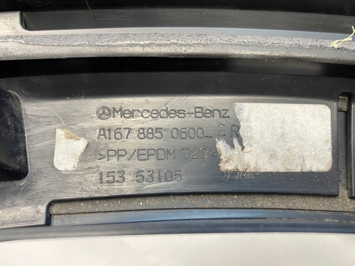 фото №10, Молдинг накладка крила права зад задня mercedes gle 167 w167