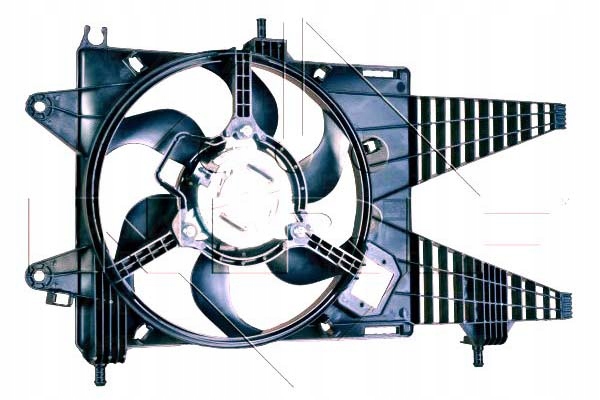фото №2, Вентилятор радіатор fiat punto idea ypsilon 1,3d