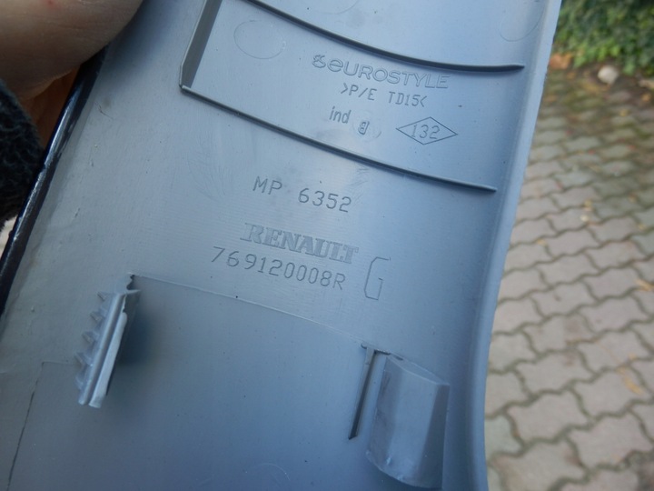 фото №5, Renault scenic iii оббивка обшивка стійка