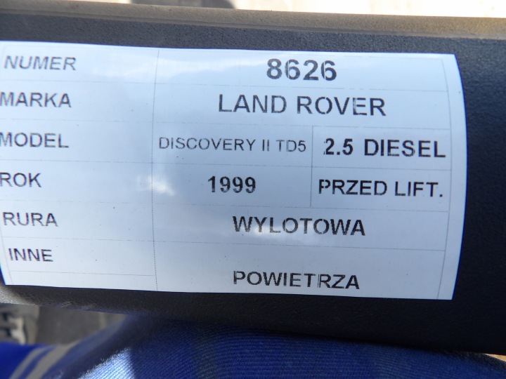 фото №6, Land rover discovery ii dt5 шноркель забірник  повітря