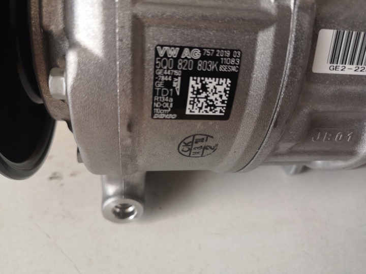 фото №11, Компрессор кондиционера golf vii toledo 5q0820803k