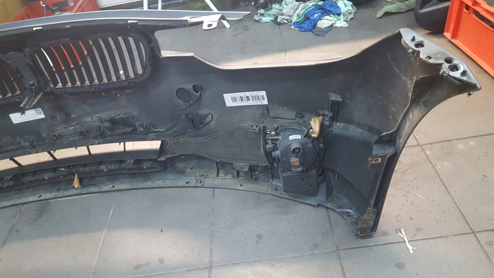 фото №7, Bmw f30 f31 бампер перед минерально-серый b39 комплектный