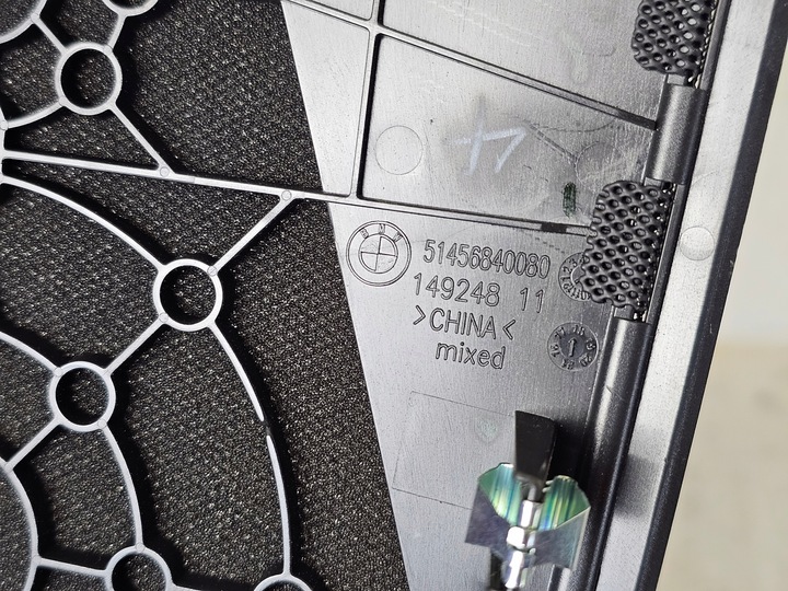 фото №6, Заглушка защита маскировочная накладка динамика панели консоли bmw g01 x3 6840080