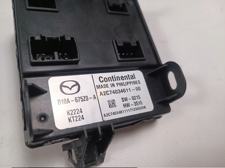 фото №7, Модуль блок керування bsi mazda cx3 d10a-675z0-a