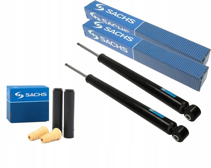 фото №1, Sachs 2x амортизатори + захисні накладки відбійники volvo c30 v50 s40 c-max focus ii iii