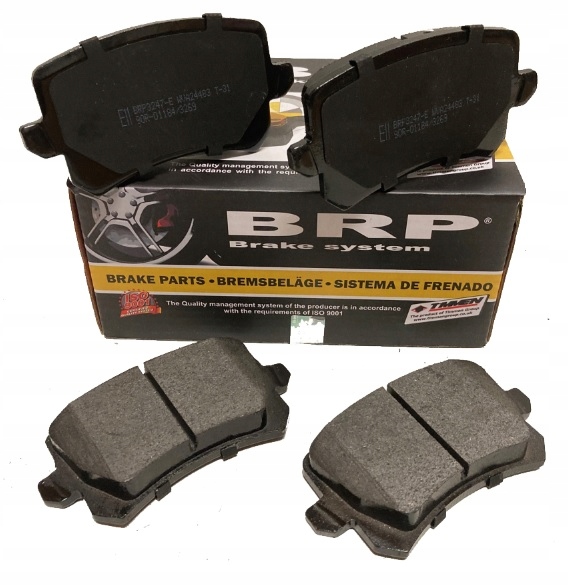 фото №10, Тормозные диски тормозные колодки зад audi a3 seat octavia 2 vw golf 5 6 touran 260mm
