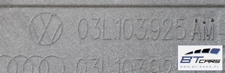 фото №11, Vw кришка кришка двигуна 03l103925am 2.0 tdi 03l 103 925 am дизель 03l1039
