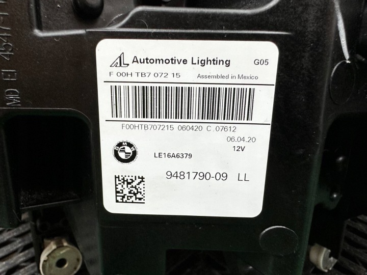 фото №10, Фара передня сторона права bmw x5 g05 laser 9481790
