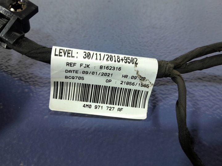 фото №6, Audi q7 ii 4m рестайлинг жгут установка бак топлива 4m0971727af