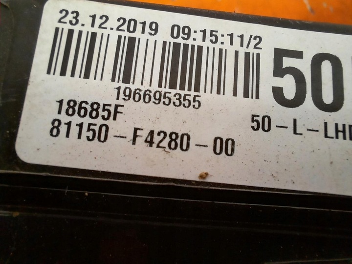 фото №13, Toyota c-hr рестайлінг 19-23 лампа ліва перед фара лівий 81150-f428000