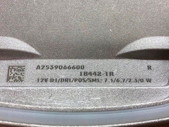 фото №9, Jeż led drl laser подвійна лінза multibeam правий do mercedes glc 253