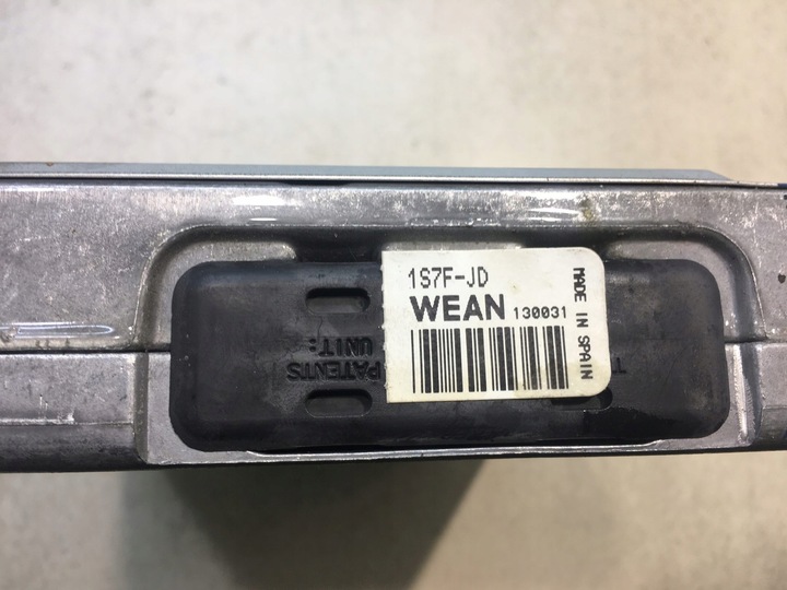 фото №6, Блок керування двигуна mondeo mk3 1.8 16v 1s7f12a650jd