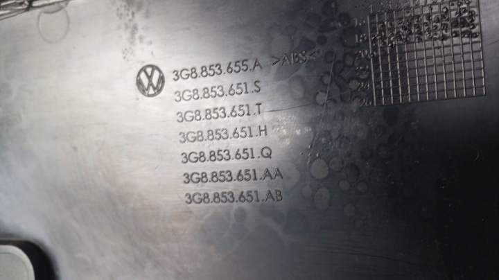 фото №11, Решітка решітка решітка радіатора бампера volkswagen vw arteon 3g8 r line 3g8853655a