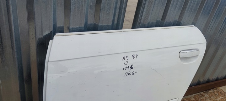 фото №13, Двері лівий зад audi a3 8p sportback ly9c org