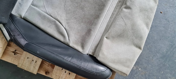 фото №15, Sq5 8r q5 рестайлінг обшивка сидіння шкіра perlnappa алькантара ліва сидіння