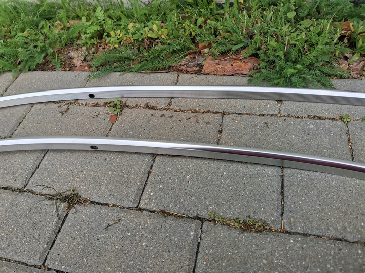 фото №7, Планка дахова a4 b8 sedan ліва хром 8k5853703c