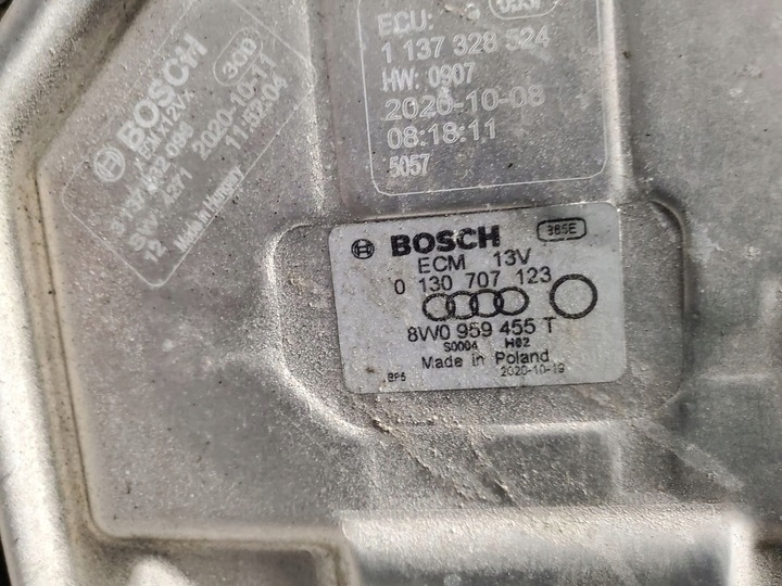 фото №7, Audi a4 s4 b9 8w 8w0959455t комплект радиатор воды